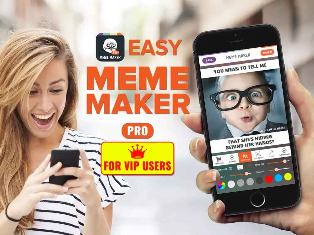 Capturas de tela do Meme Maker PRO - Caption Generator Memes Creator iPad 