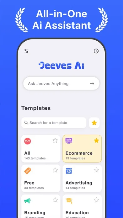 Capturas de pantalla de Jeeves Ai