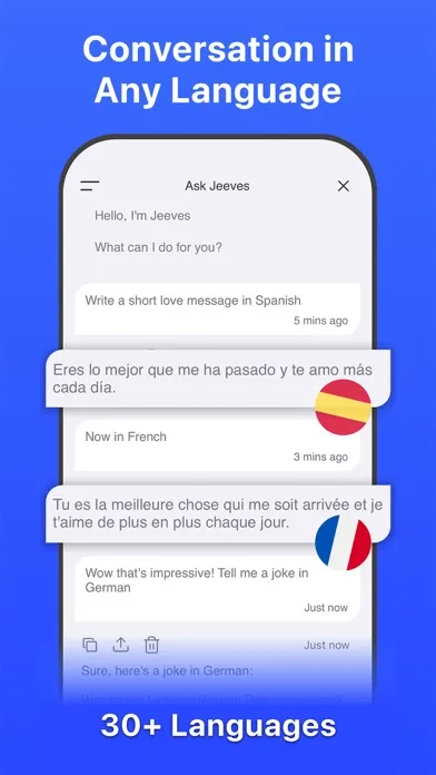Capturas de pantalla de Jeeves Ai