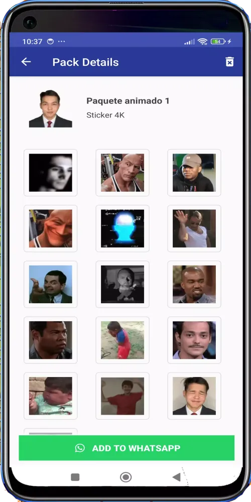 Animated Funny Memes Stickers Ekran Görüntüleri