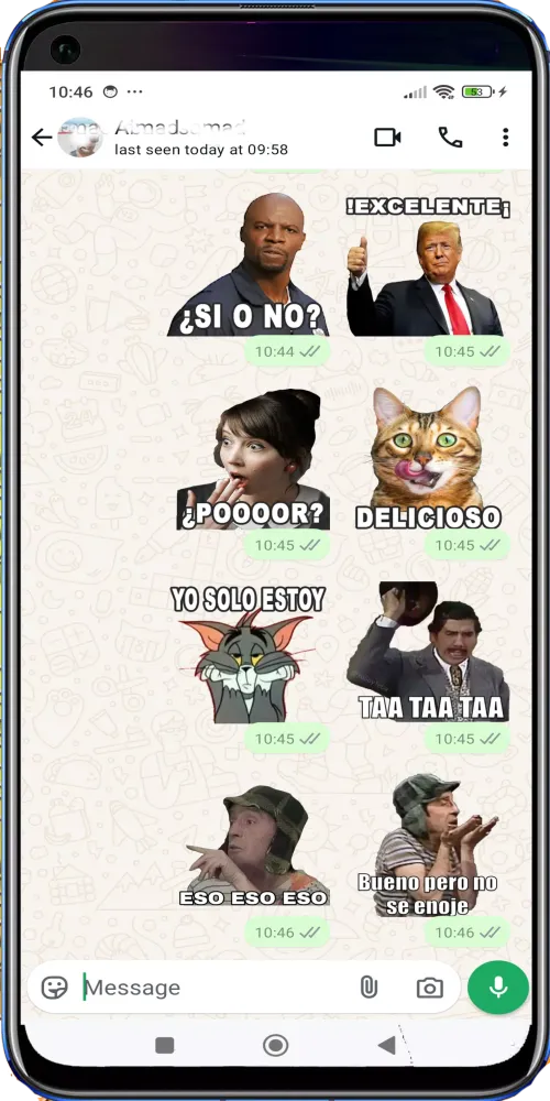 Animated Funny Memes Stickers Ekran Görüntüleri