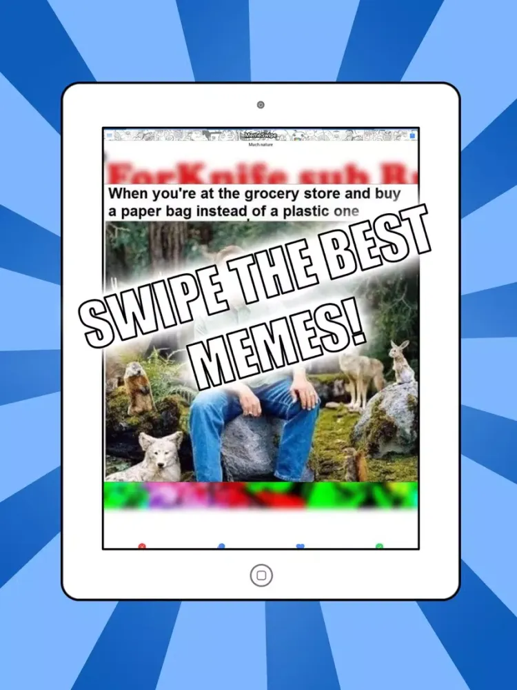 Screenshot di MemeSwipe iPad 
