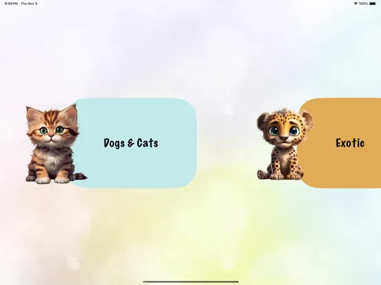 Capturas de pantalla de Memo - animals iPad 