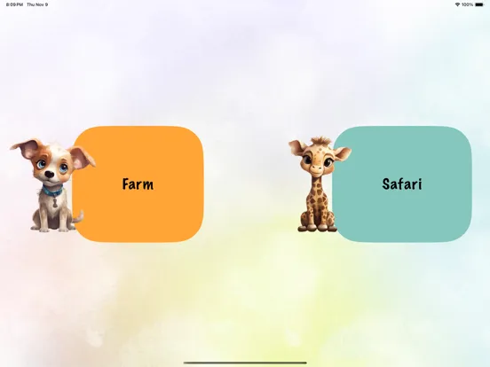 Capturas de pantalla de Memo - animals iPad 