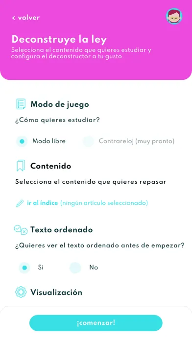 Deconstructor Jurídico سکرین شاٹس