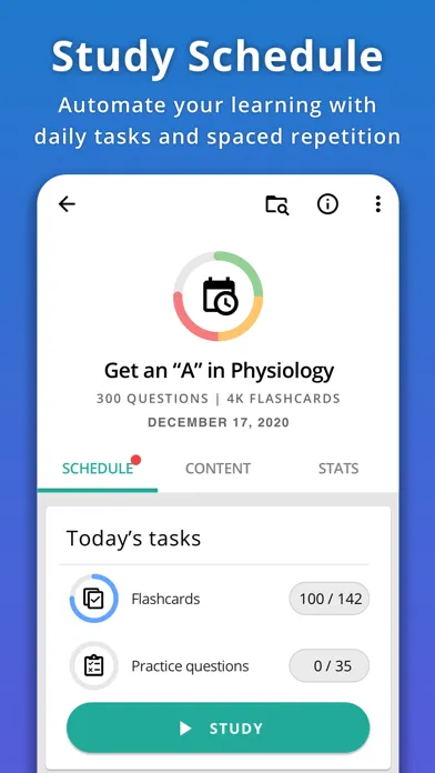 ภาพหน้าจอของ Memorang: Flashcards & Quizzes