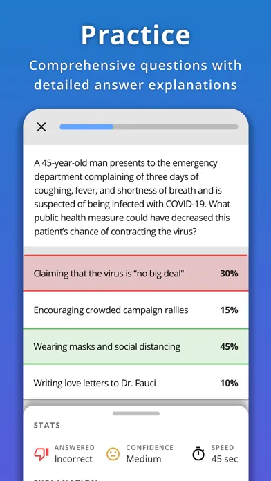 ภาพหน้าจอของ Memorang: Flashcards & Quizzes