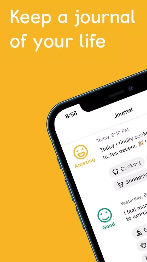 Memorie - Journal, Diary Ekran Görüntüleri