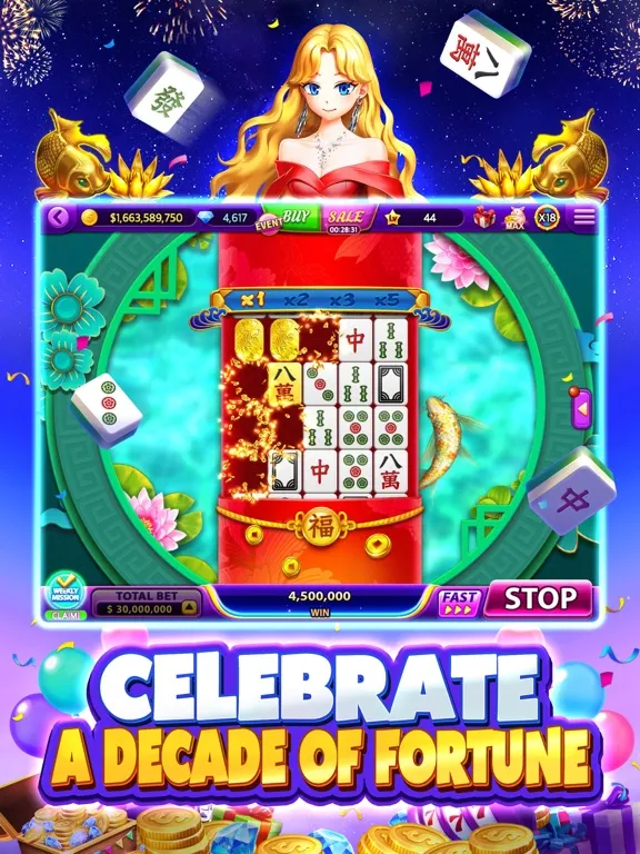 Full House Casino: Slots Game iPad 應用截圖