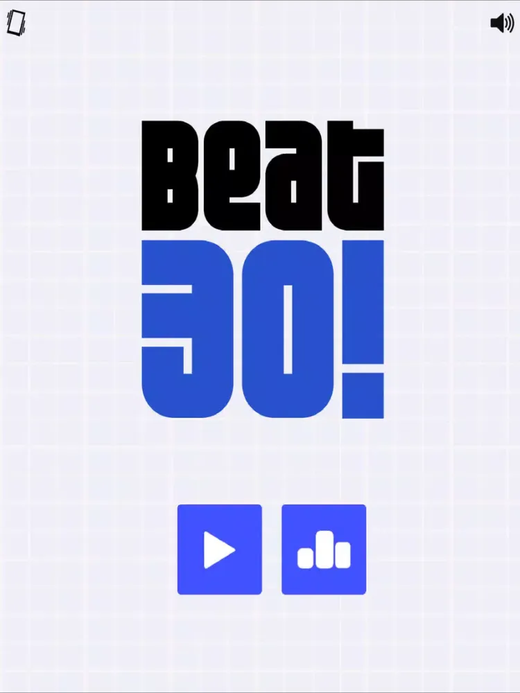 Tangkapan skrin Beat 30! iPad 