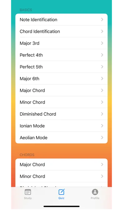 Memorize Music Theory Ekran Görüntüleri