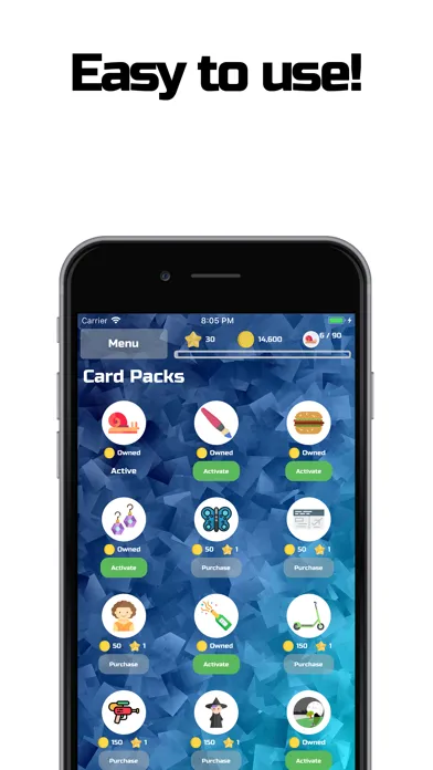 Capturas de tela do Memory Training - Card Pairs