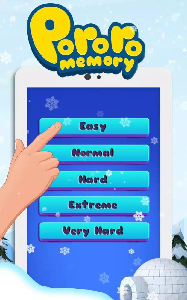 Captures d'écran de Memory Penguin Kids Games