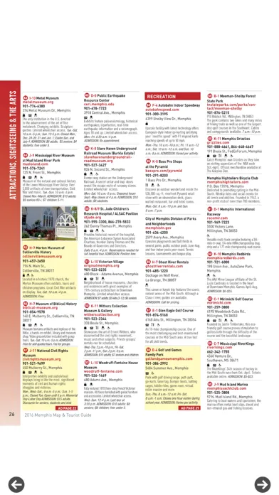 Captures d'écran de Memphis Map & Tourist Guide