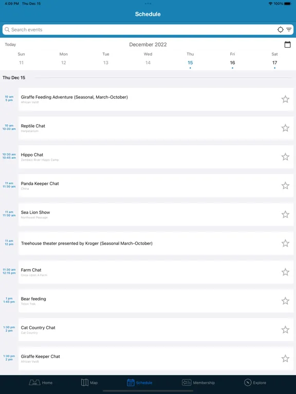 Memphis Zoo iPad  Screenshots