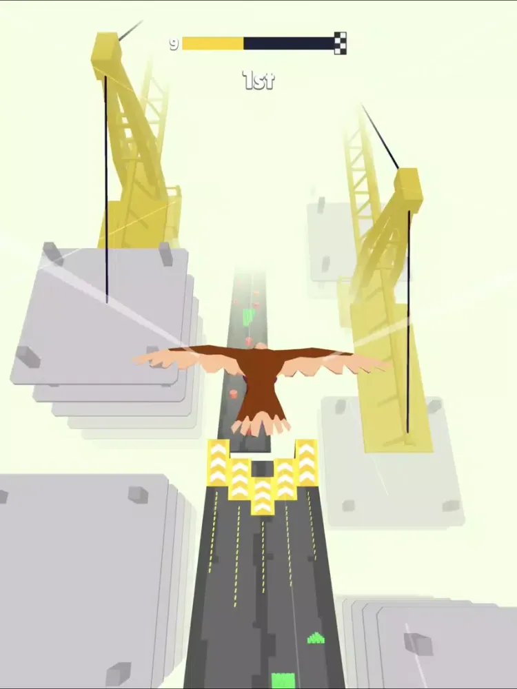 Скриншоты Fall Race 3D iPad 