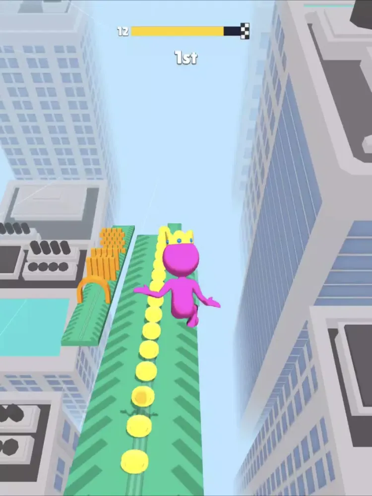 Скриншоты Fall Race 3D iPad 