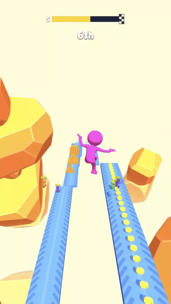 Скриншоты Fall Race 3D