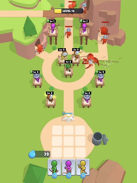 Tangkapan layar Hyper Defender! iPad 