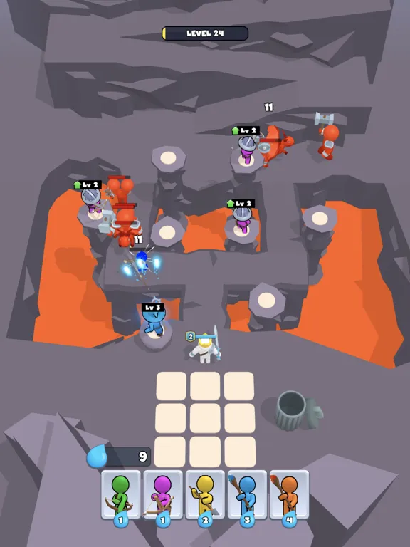 Tangkapan layar Hyper Defender! iPad 
