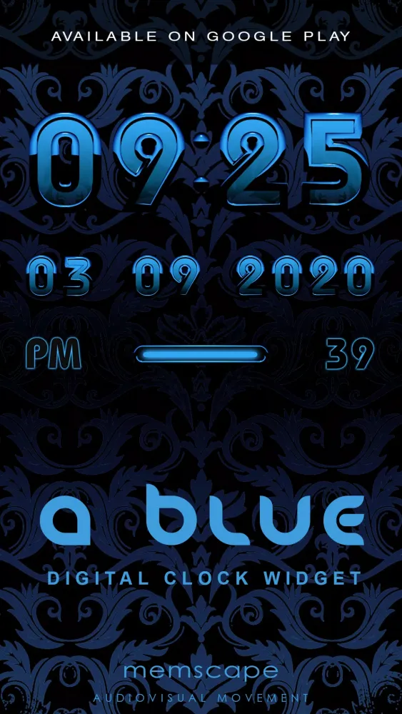 Capturas de pantalla de A-Blue Icon Pack