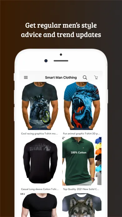 Men's Clothing Online Shop應用截圖