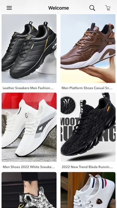 Zrzuty ekranu Men's Shoes Cheap Store Online