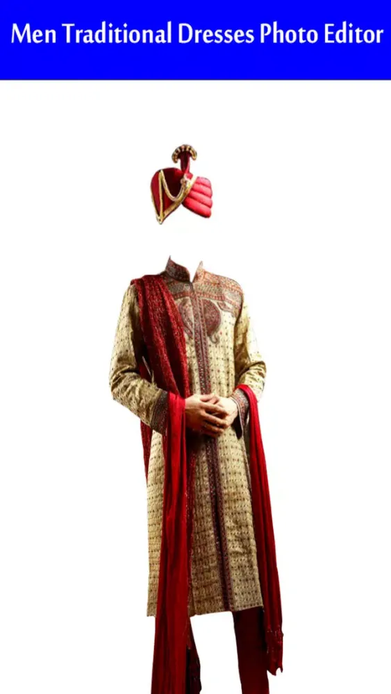 Men Traditional Dresses Photo Editor應用截圖