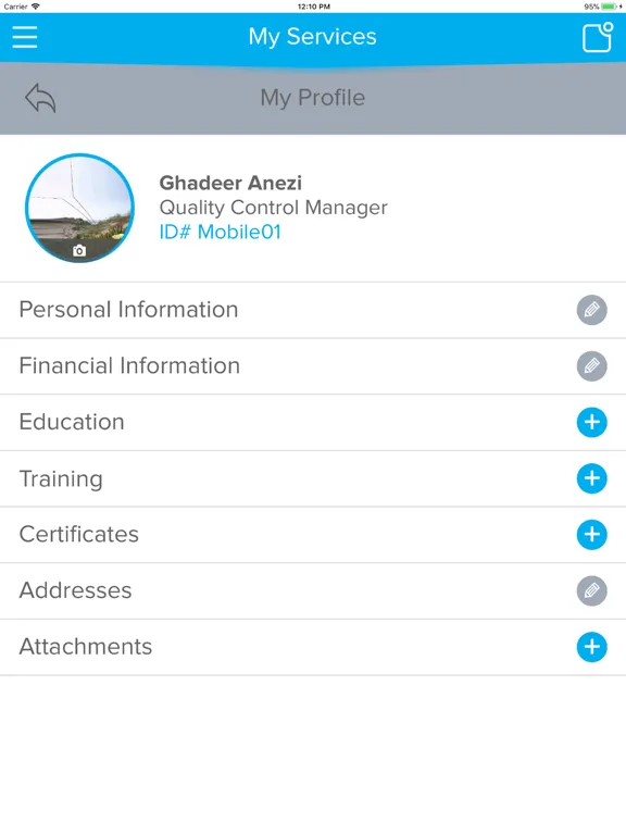 MenaME-Plus® iPad स्क्रीनशॉट
