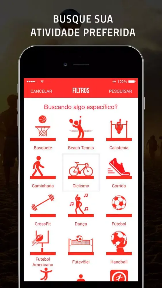 Capturas de pantalla de Want2Play - Esportes em grupo