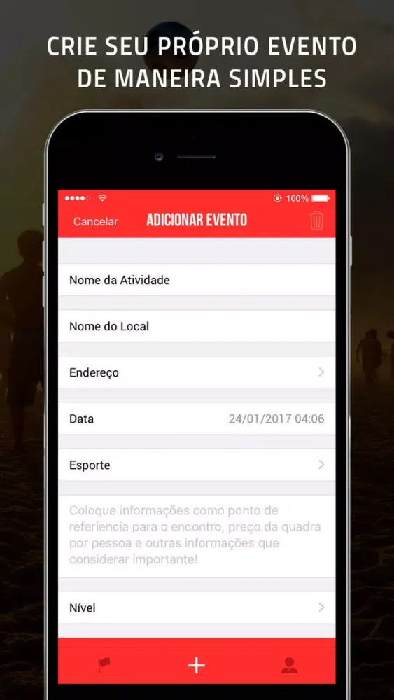 Capturas de pantalla de Want2Play - Esportes em grupo