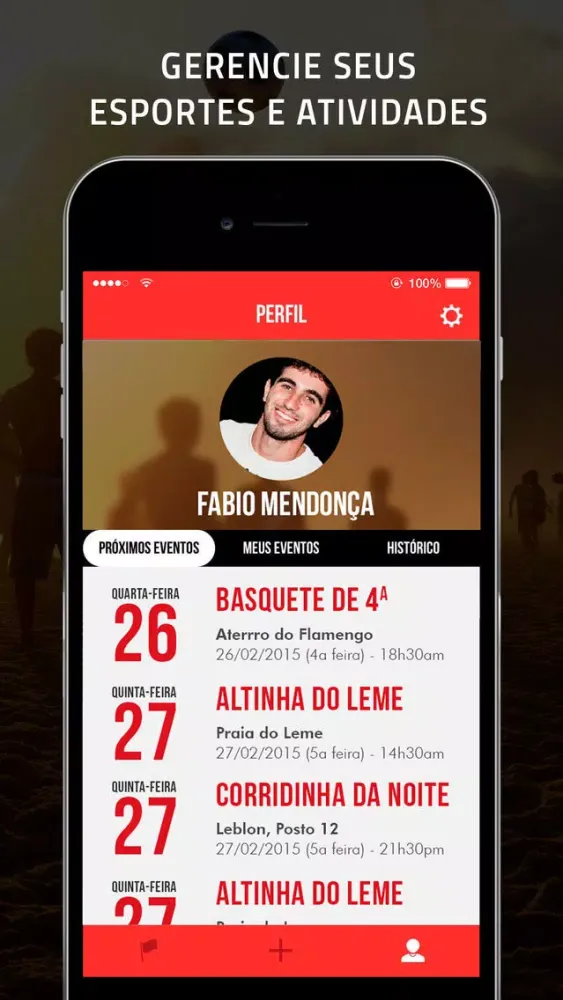 Capturas de pantalla de Want2Play - Esportes em grupo