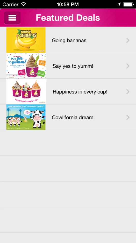 Menchie’s স্ক্রিনশট