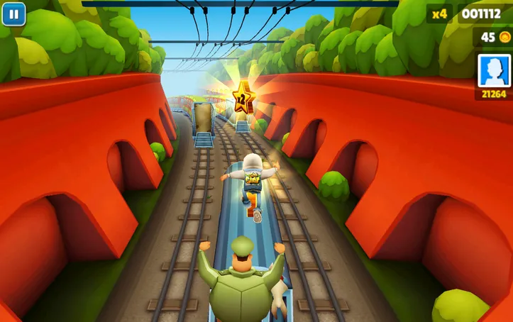 subway guide surfer 2016 스크린샷