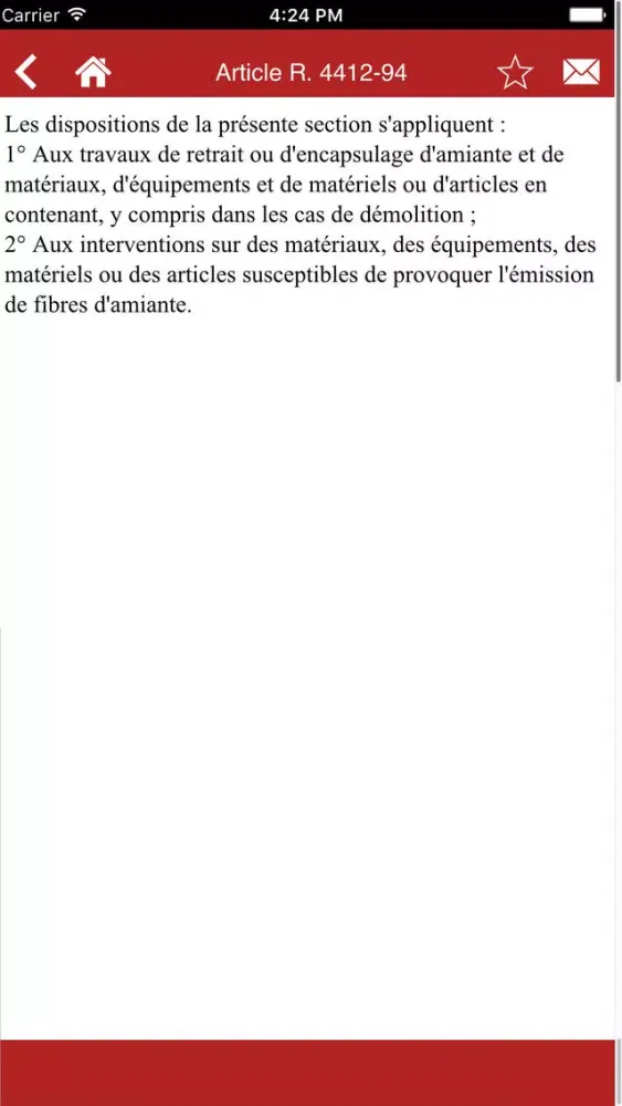 Скриншоты Code du travail facile