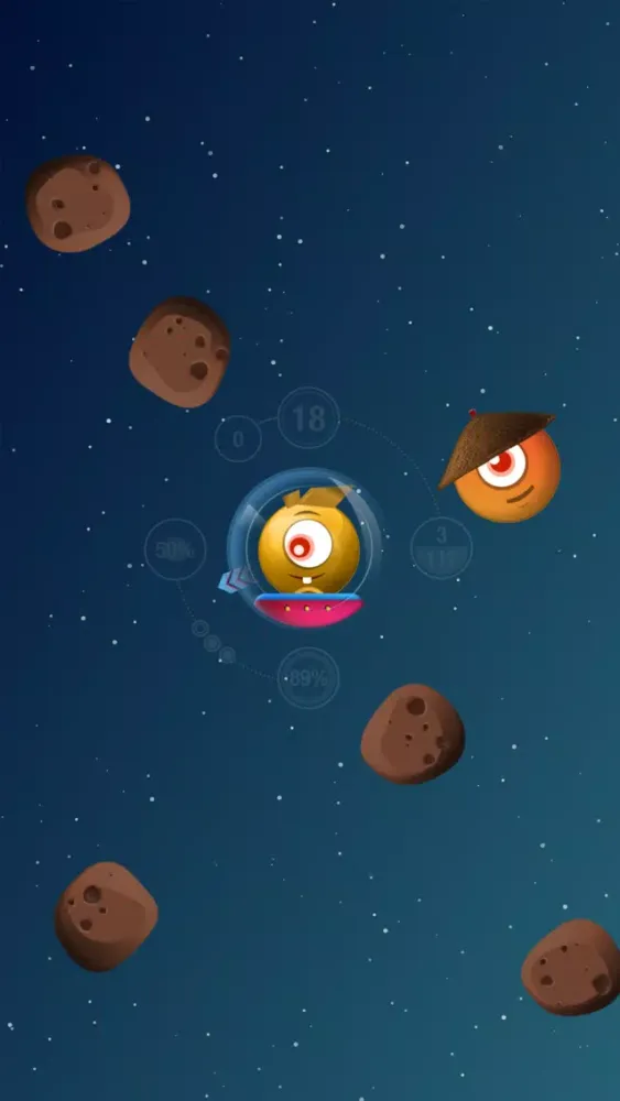 Captures d'écran de Astro Shoot: Save the Happies