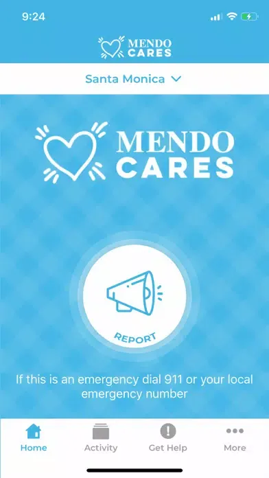 ภาพหน้าจอของ Mendo Cares