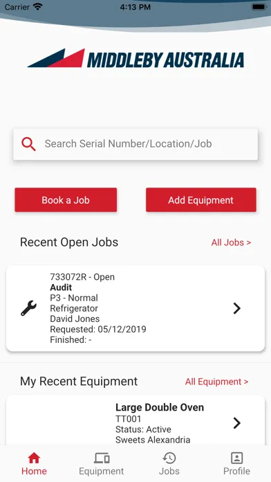 Middleby Service سکرین شاٹس