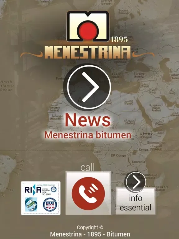 Menestrina Bitumen 1895 iPad  Screenshots