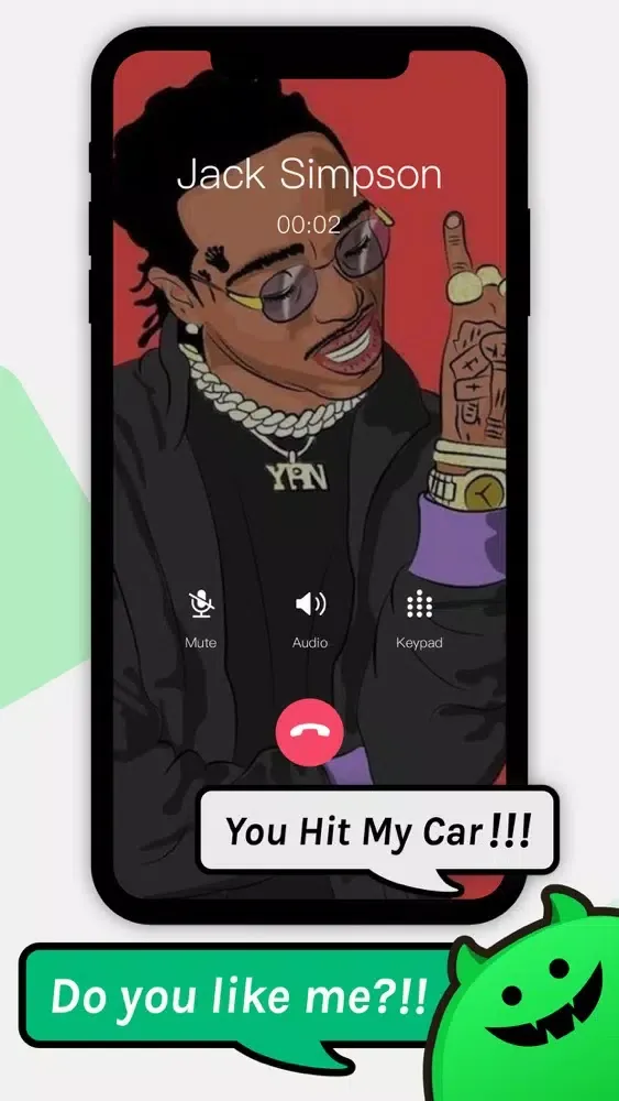 Zrzuty ekranu Fake Call Prank Caller