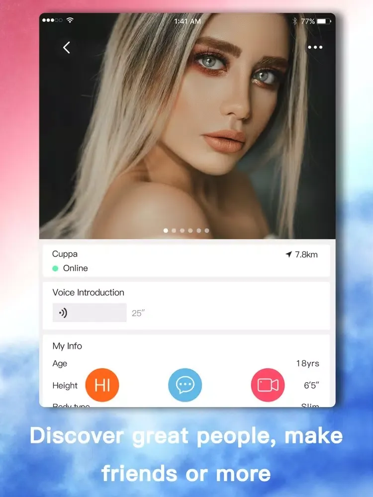 Hookup Fling - Hot Dating App iPad  स्क्रीनशॉट