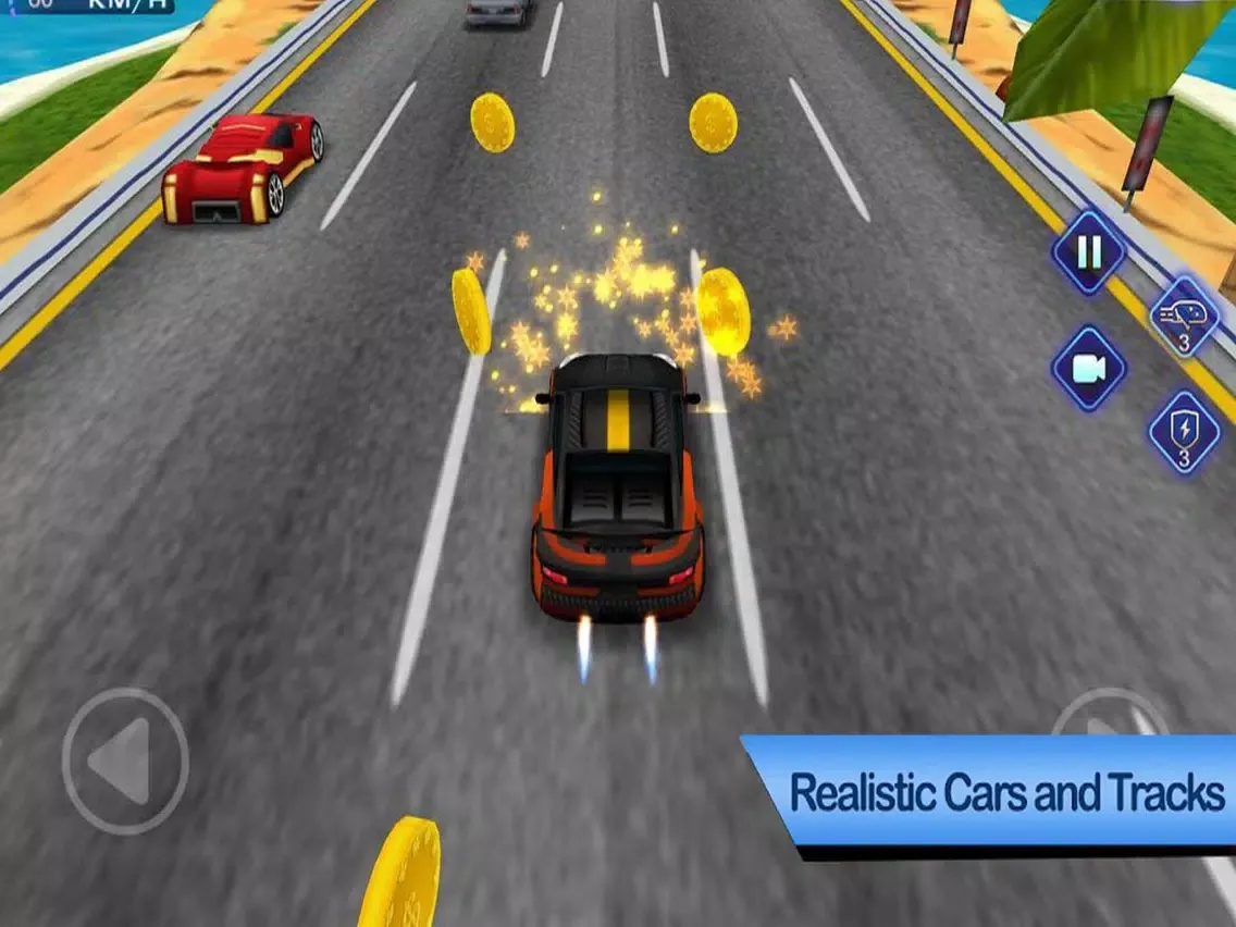 Zrzuty ekranu Crazy Racer: Car City iPad 