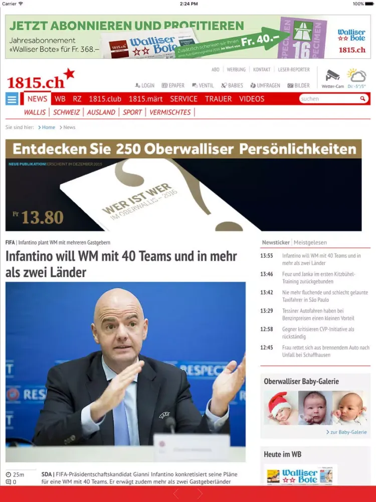 1815.ch iPad 应用截图