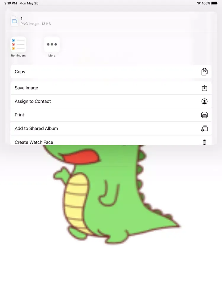 Tangkapan layar 萌萌小笨龙 - Little Dragon Sticker iPad 