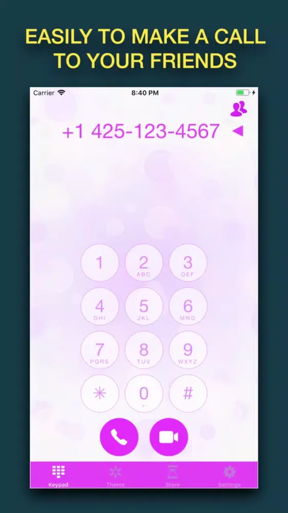 Capturas de tela do Color Call - Color Call App