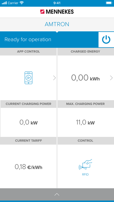 MENNEKES Charge APP स्क्रीनशॉट