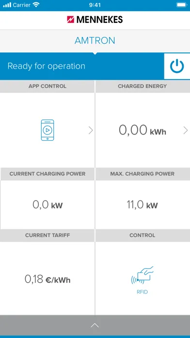 MENNEKES Charge APP سکرین شاٹس