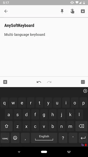 Capturas de pantalla de AnySoftKeyboard