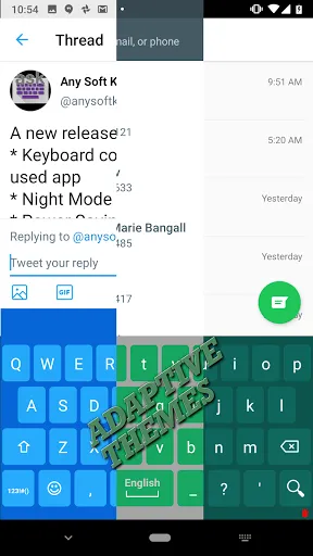 Capturas de pantalla de AnySoftKeyboard