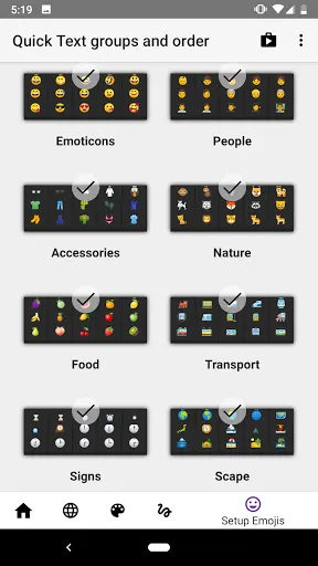 Capturas de pantalla de AnySoftKeyboard